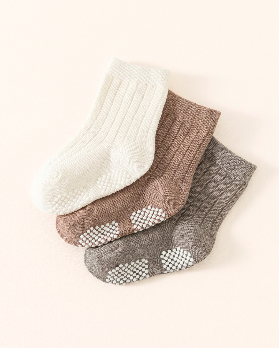 Baby Anti-Slip Socks – 2 Pairs